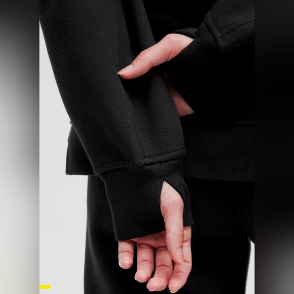 Scuba Oversized Side-Slit Hoodie - Picture 3 of 3